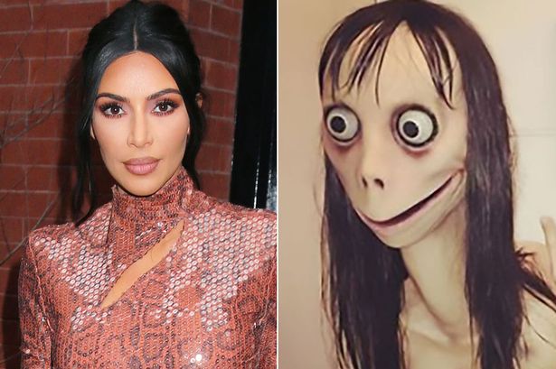 KIM KARDASHIAN BEG YOUTUBE TO ''STOP THE MOMO CHALLENGE'' CRAZE!