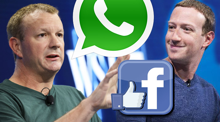 WhatsApp's Brian Acton Leaves $850 Million Behind and Says Goodbye to Facebook
