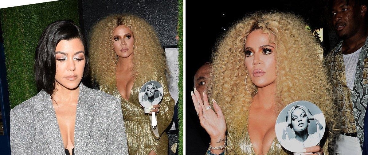 Khloe Kardashian goes all out with Diana Ross tribute as she credits bra for ‘iconic cleavage’