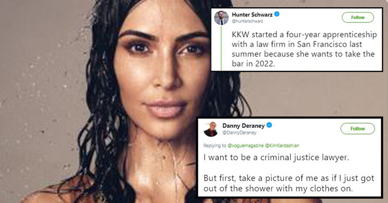 Kim K Just Announced That She Wants To Be A Lawyer And Twitter Is Pretty Shook Over It