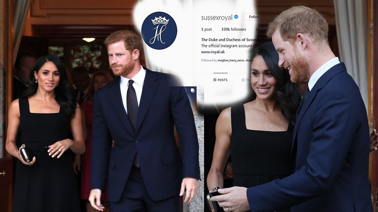 Meghan and Harry are on Instagram! Couple share an unseen image from Fiji (as well as eight of their favourite pictures) to celebrate launching their own Sussex Royal account after split from William and Kate