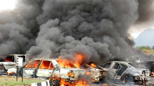 انفجار بوسط بغداد