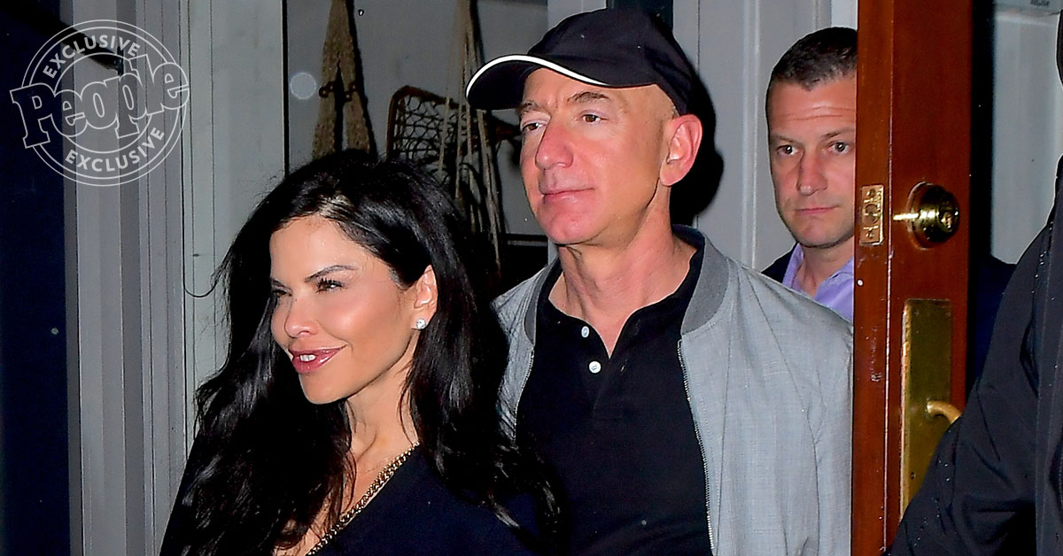 Jeff Bezos Steps Out with Girlfriend Lauren Sanchez for Date Night in