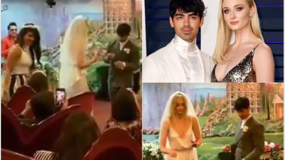 Sophie Turner and Joe Jonas ‘marry’ in surprise Las Vegas ceremony