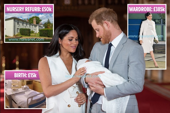 Meghan Markle’s ‘£800,000 pregnancy’ revealed as cost of glam wardrobe and ‘£15,000 royal baby birth’ adds up