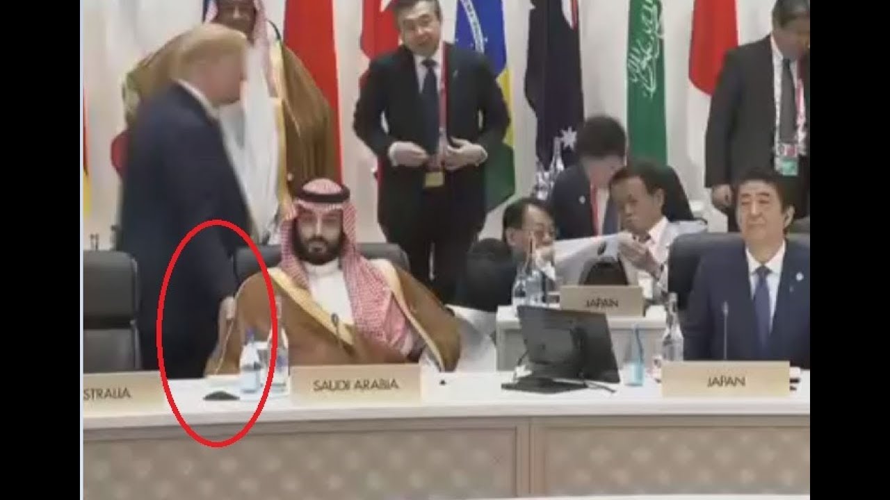 ترامب يمازح محمد بن سلمان