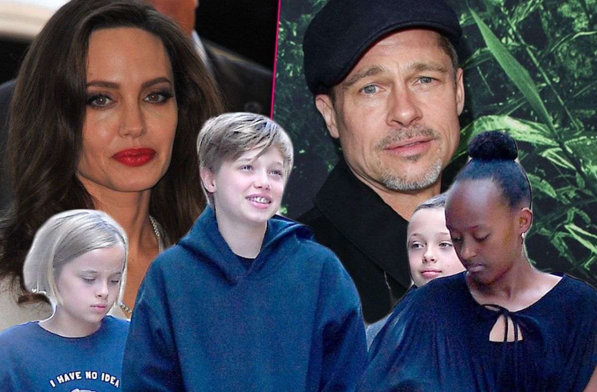 Brad Pitt Spending Summer With Kids As Angelina Jolie Works