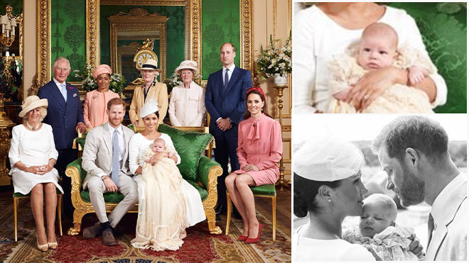 Archie Harrison Mountbatten-Windsor was christened in the Private Chapel at Windsor Castle