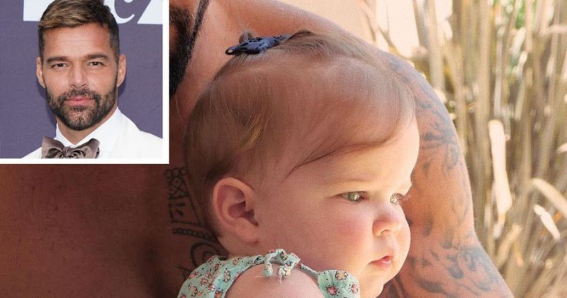 Meet Lucia! Ricky Martin Shares First Photo of His 7-Month-Old