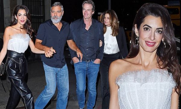 George & Amal Clooney Celebrate 5th Anniversary