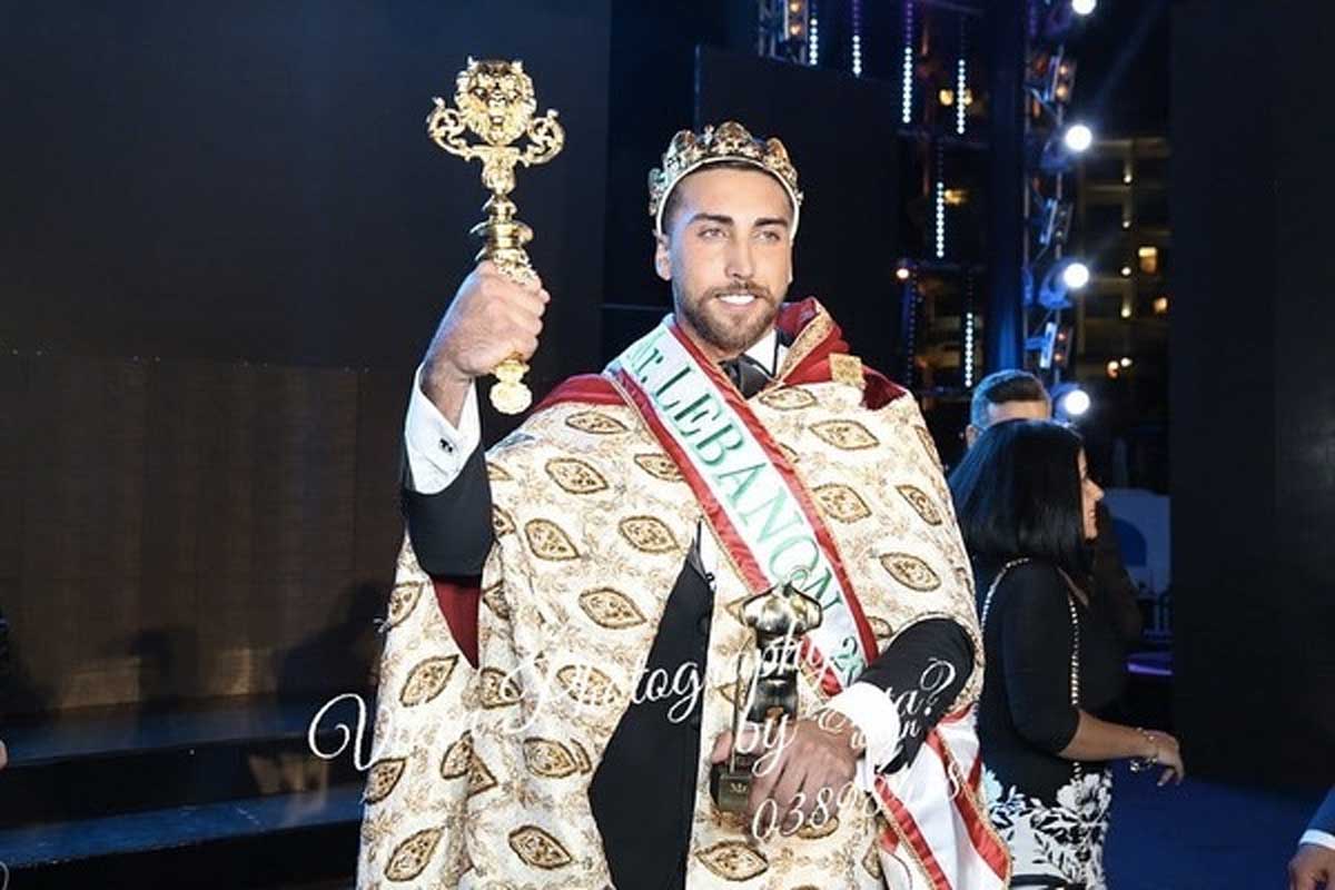محمد صندقلي ملك جمال لبنان لعام 2019