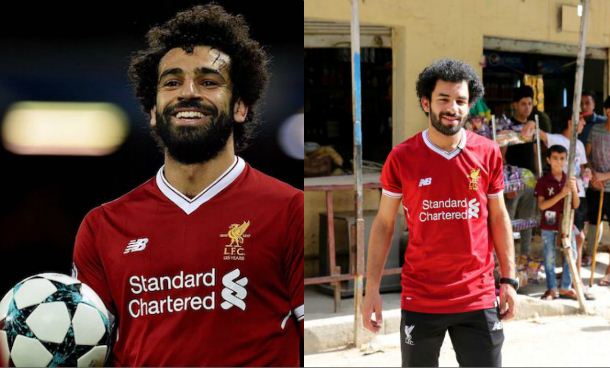 شبيه محمد صلاح