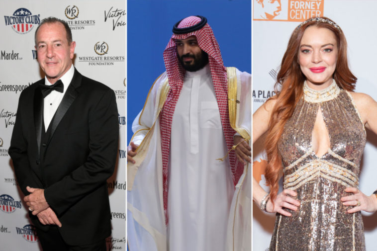 Lindsay Lohan's relationship with Saudi Crown Prince Mohammad bin Salman is 'platonic and respectful'... following reports he was 'showering her with gifts'