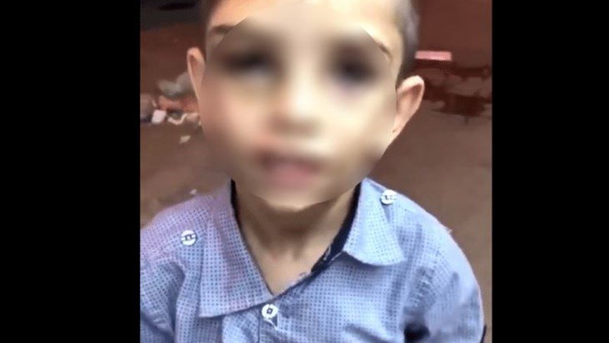 طفل سوري معنّف في السعودية