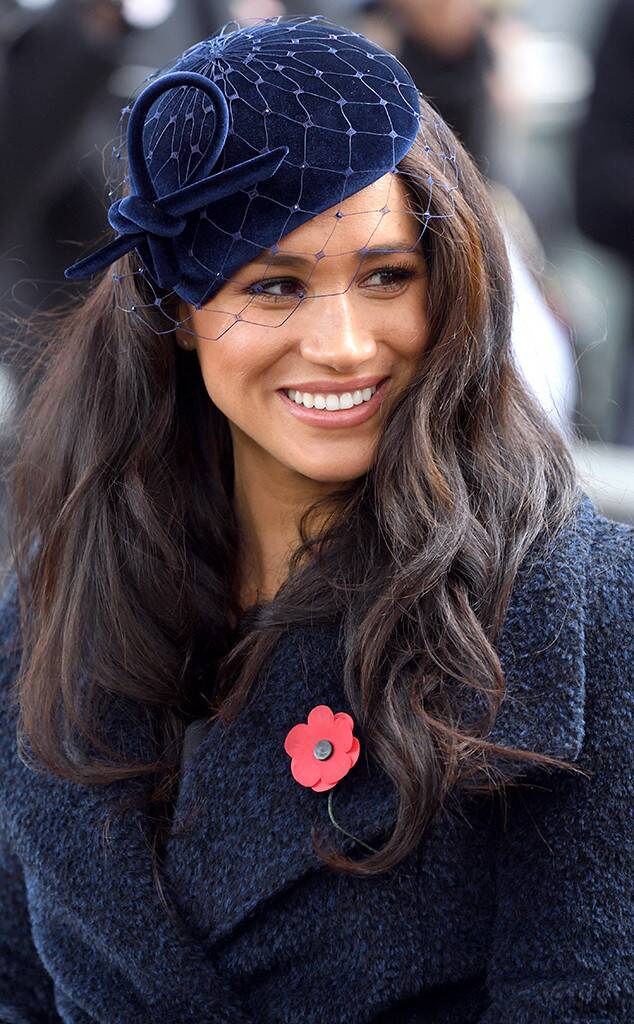 The Duchess of Sussex arriving at The Opening of The Field of Remembrance, Westminster Abbey, London . Photo credit should read: Doug Peters/EMPICS