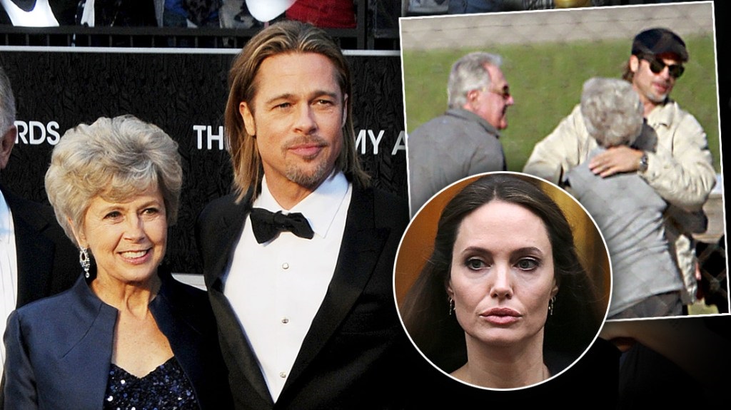 Brad Pitt’s Mom Ready To Confront Angelina Jolie Over Trash Talk