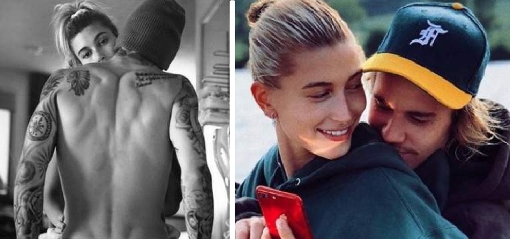 Justin Bieber Says Wife Hailey Is His Gift This Year in Steamy Pic