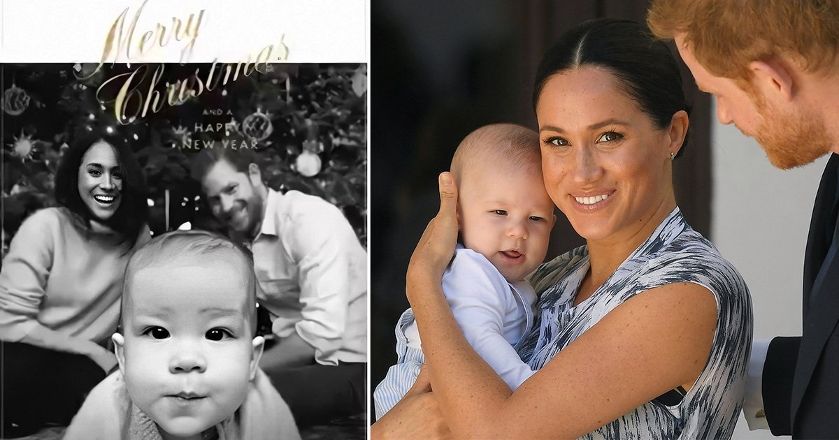 Harry and Meghan reveal new picture of Archie in black-and-white Christmas e-card