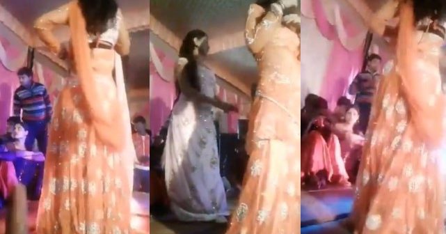 Dancer shot in the face at Indian wedding