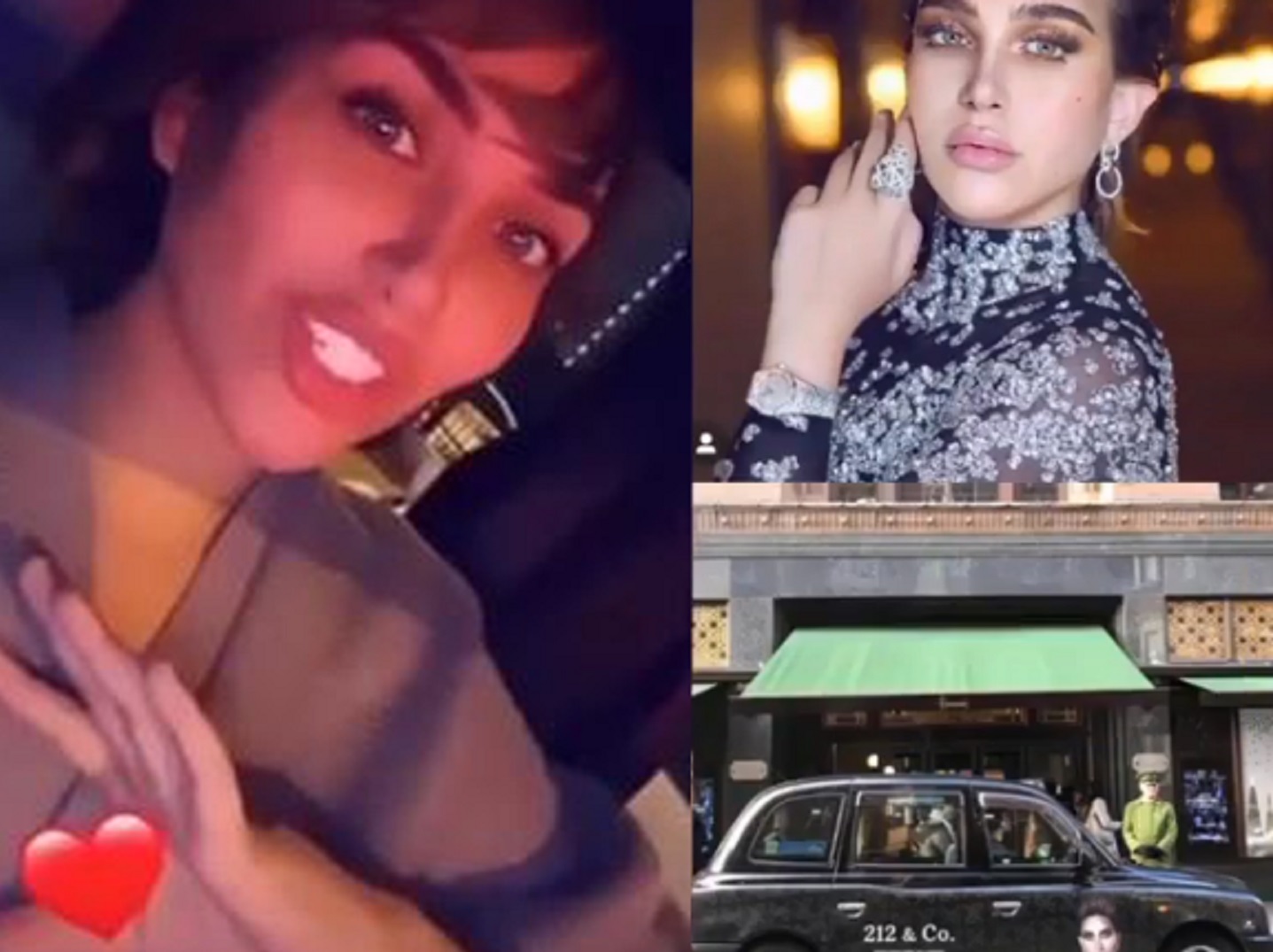 شاهدوا.. الفاشينيستا الكويتية الدكتورة خلود تثير الجدل بسبب صورها على تاكسي” لندن
