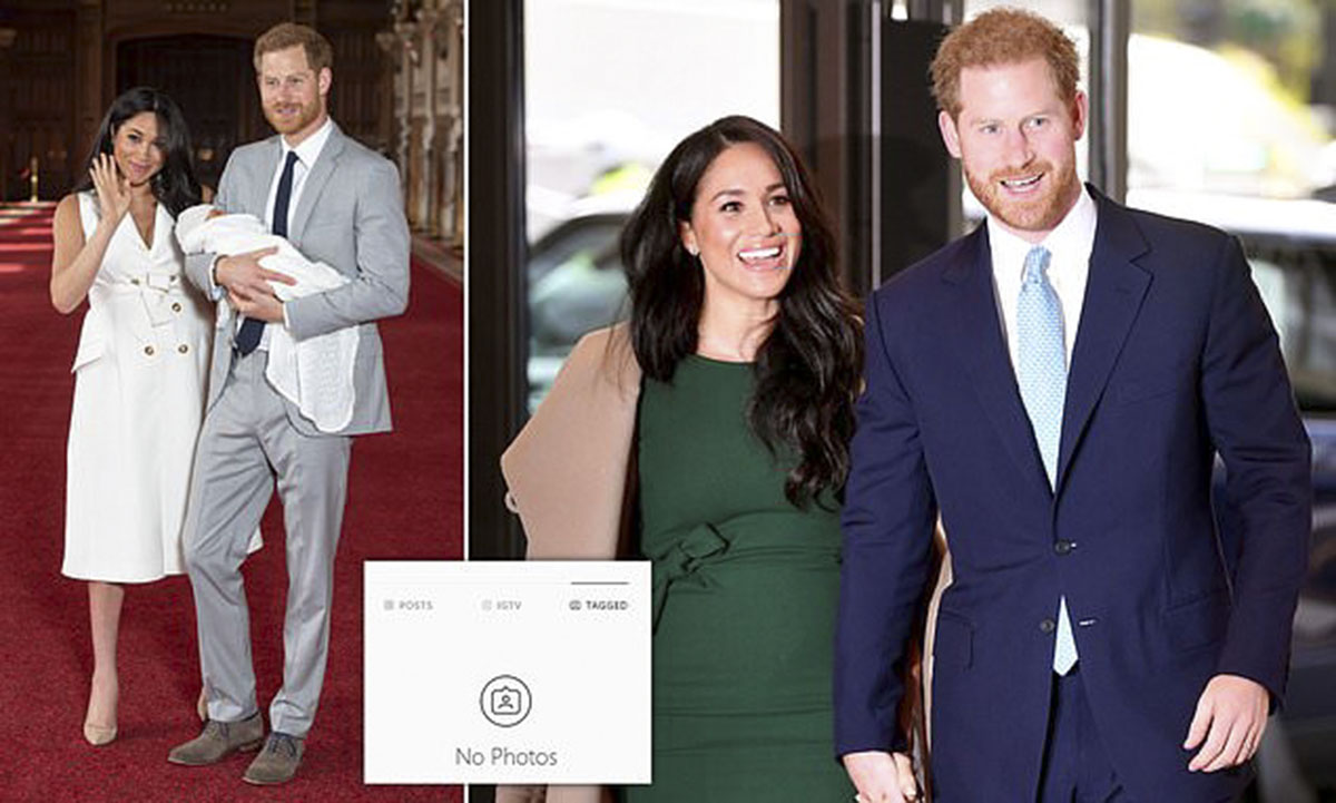 Why DO Harry and Meghan stop people seeing tagged photos of them on Instagram? Couple ensure snaps taken by fans or leaked official images don't appear on their account