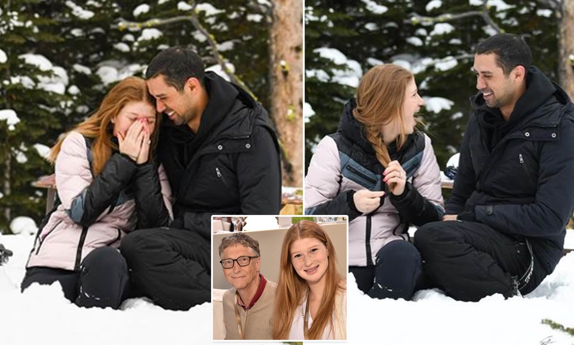 Bill Gates’ Daughter Jennifer, Tells Her Egyptian Boyfriend As She Shares Engagement Photos