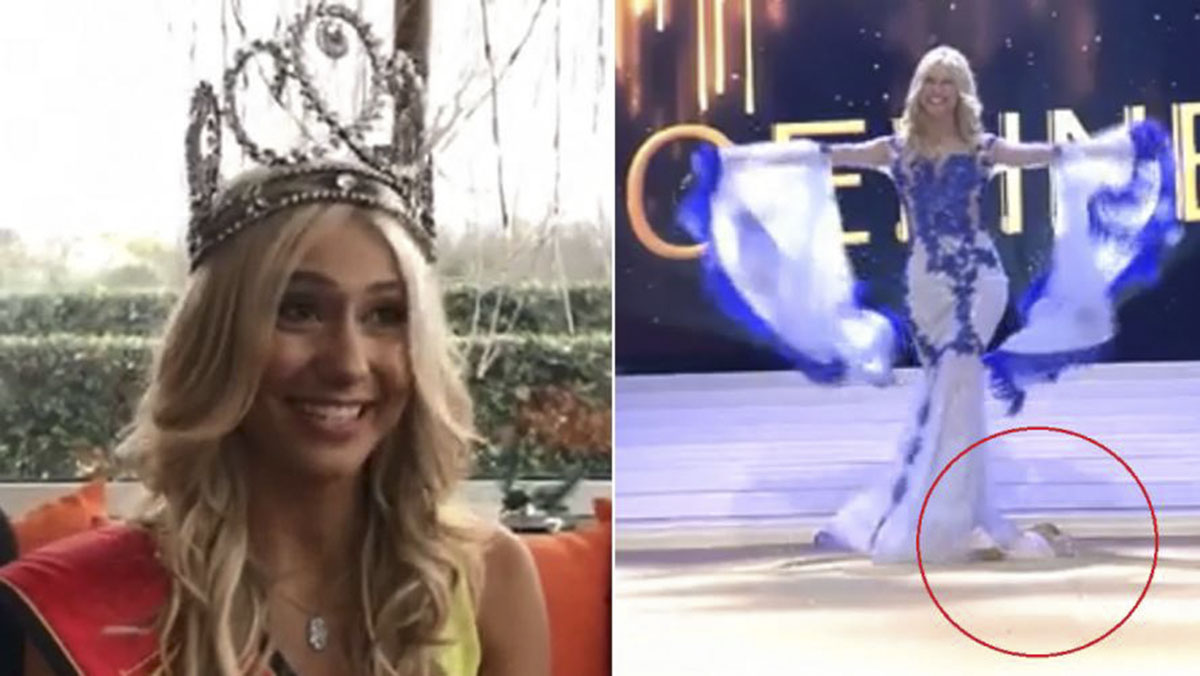 Miss Belgique 2020 revient sur sa chute… et tente d’expliquer pourquoi un soutien-gorge s’est retrouvé par terre: «J’avais des dentelles…»