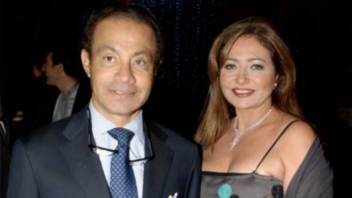 الفنانة المصرية ليلى علوي وزوجها السابق منصور الجمال