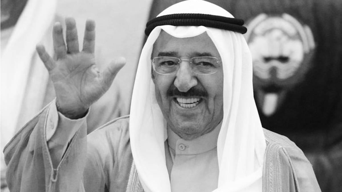 أمير الكويت الراحل الشيخ صباح الأحمد الجابر الصباح