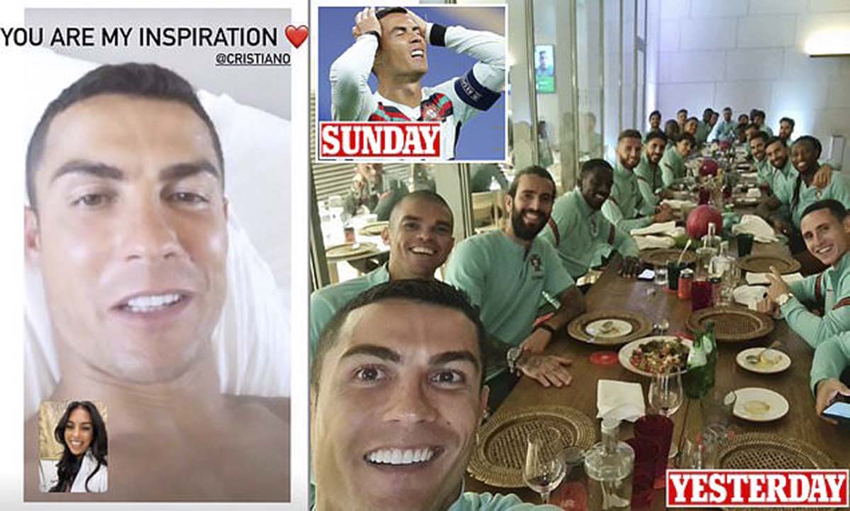 Cristiano Ronaldo tests positive for coronavirus