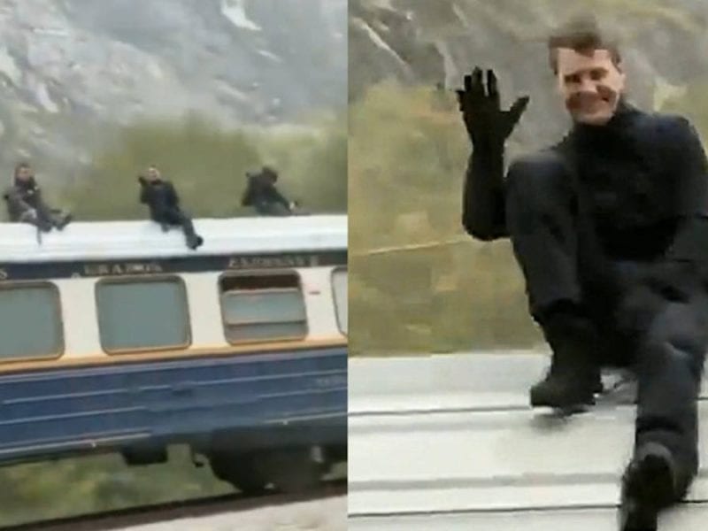 توم كروز من كواليس Mission Impossible 7