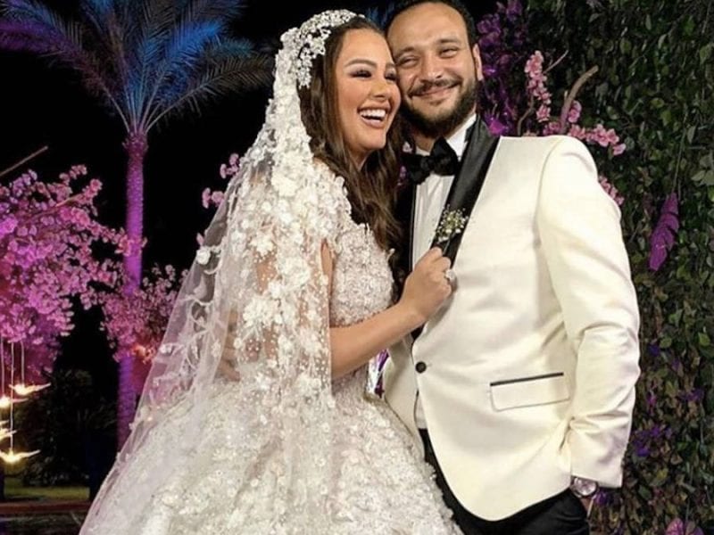 زفاف هنادي مهنا واحمد خالد صالح