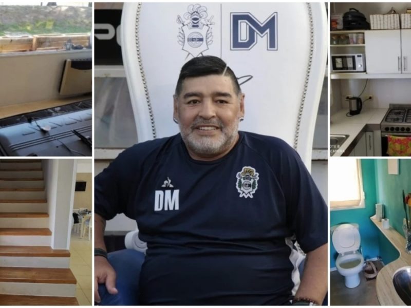 Así era la casa donde murió Maradona: "¿Por qué no alquilaron una mejor?" I MARCA