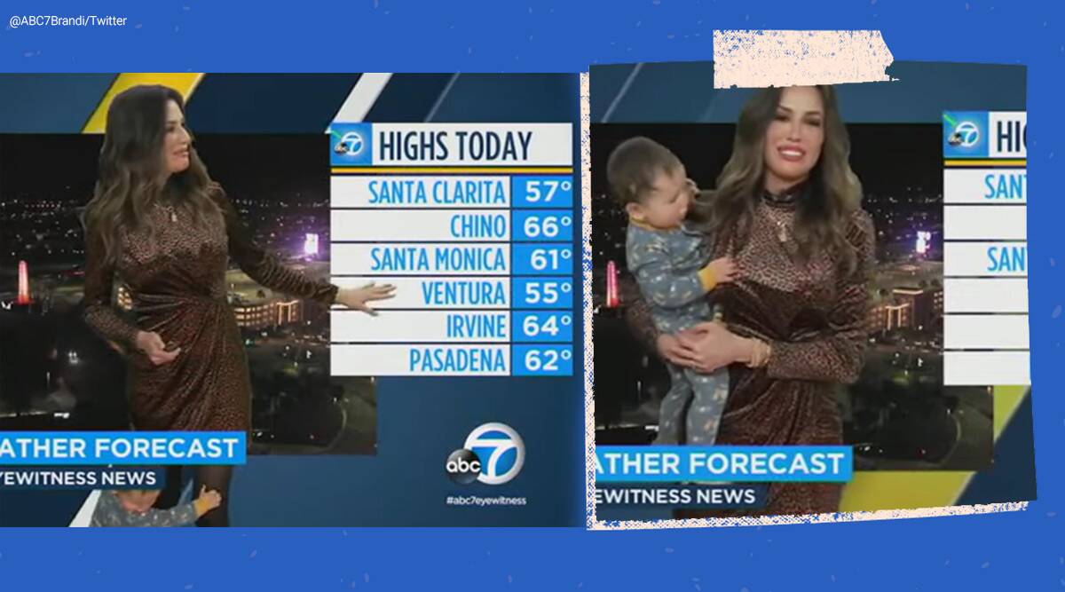 ABC7's Leslie Lopez gets adorable ‘interruption’ from her toddler