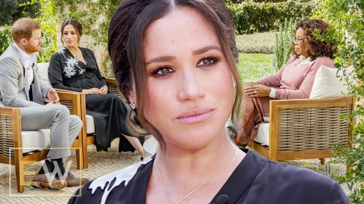 Touched Meghan Markle sits in silence in clips from tell-all Oprah interview | ET Weekly