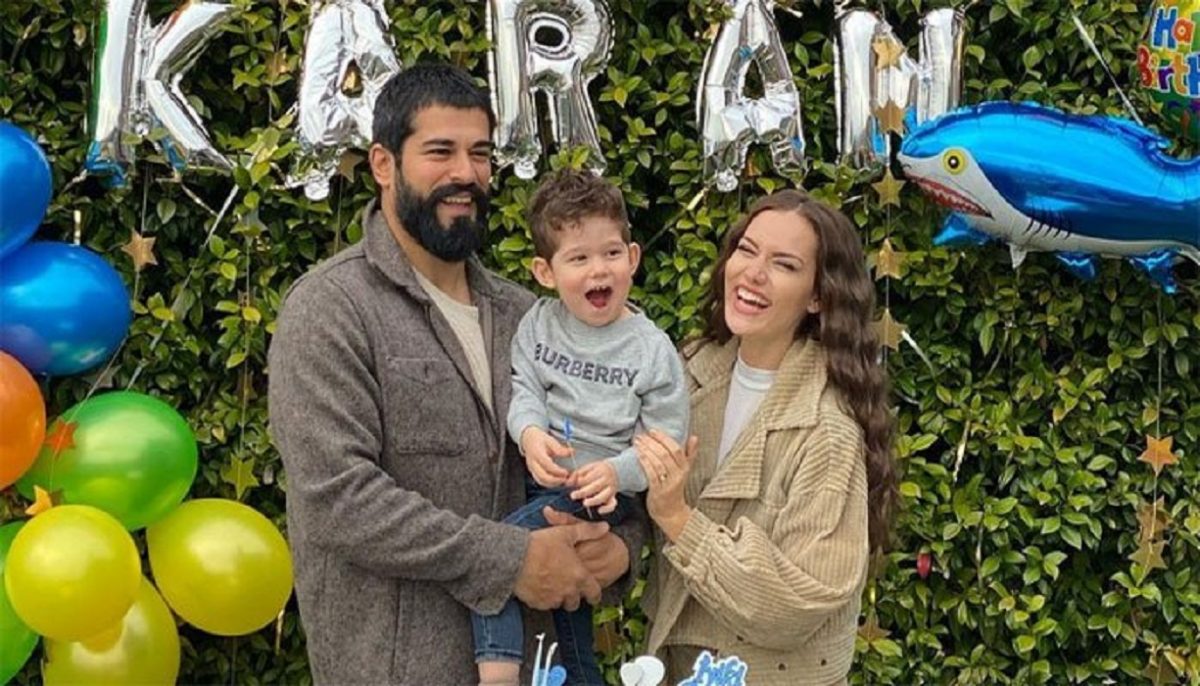 Burak Ozcivit, wife Fahriye Evcen share glimpse of son Karans 2nd birthday