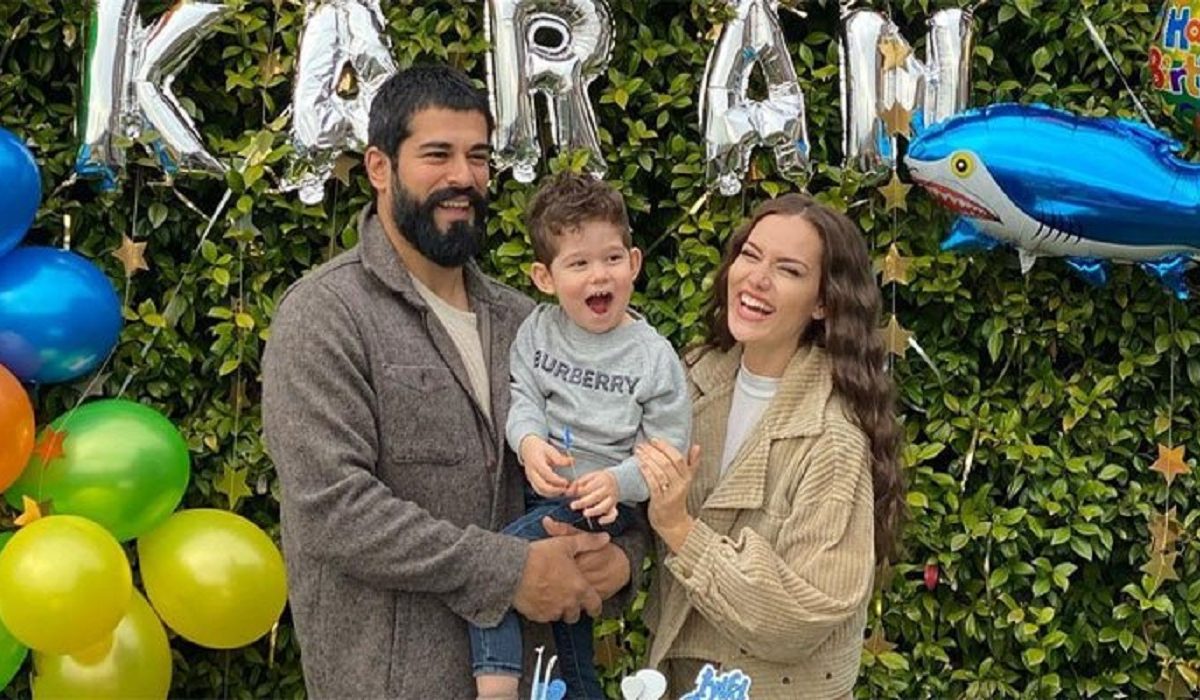 Burak Ozcivit, wife Fahriye Evcen share glimpse of son Karans 2nd birthday