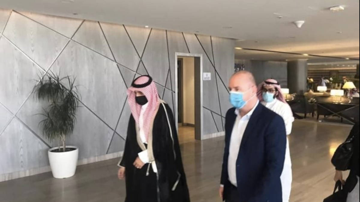 وزير السياحة السوري في الرياض