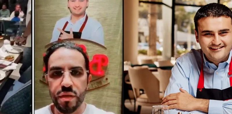 شاهدوا.. سعوديون يدفعون ضعف فاتورة الشيف بوراك ويرفضون تناول طعامه بسبب سوء المعاملة