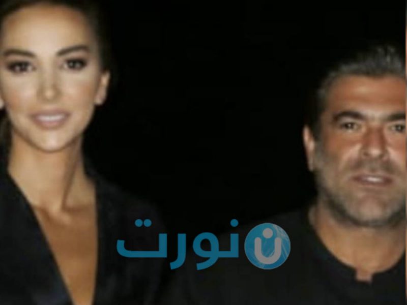 وائل كفوري مع خطيبته الجديدة