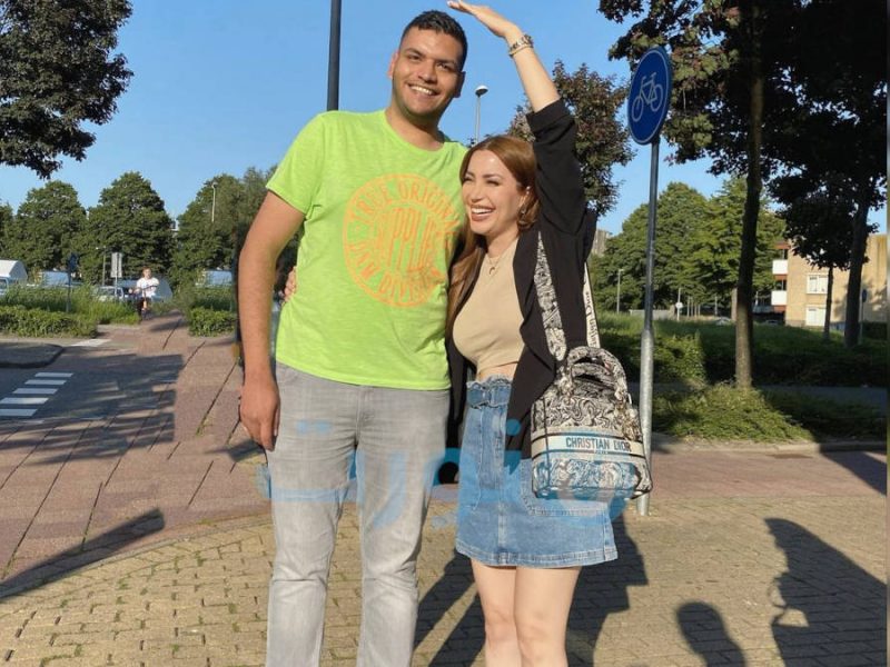 نسرين طافش مع ابن شقيقتها