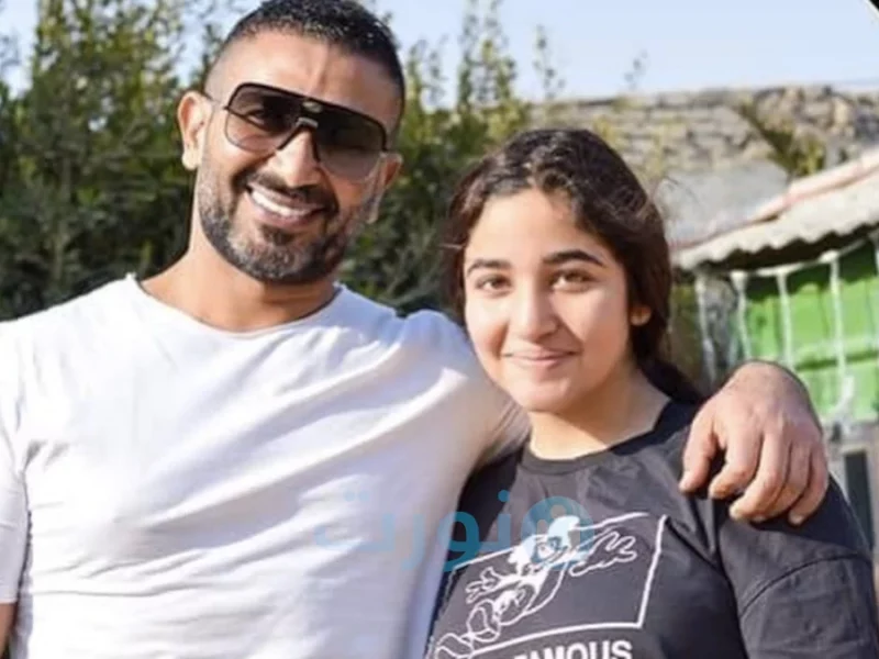 احمد سعد مع ابنته جودي