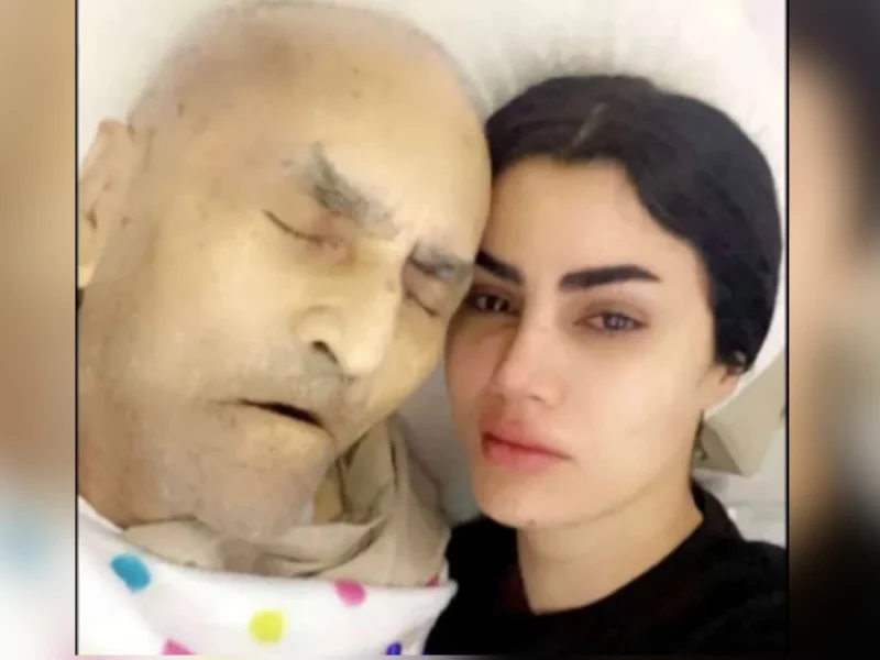 كادي القيسي ووالدها