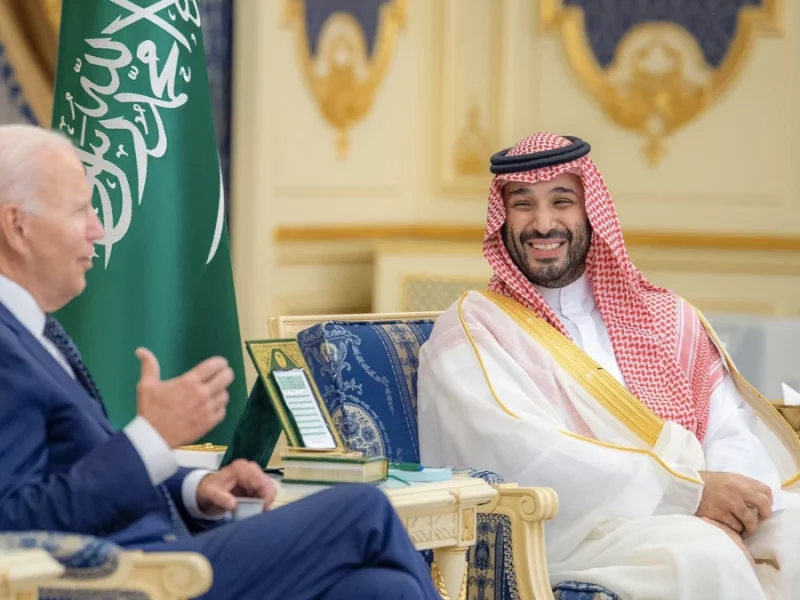 الامير محمد بن سلمان والرئيس جو بايدن