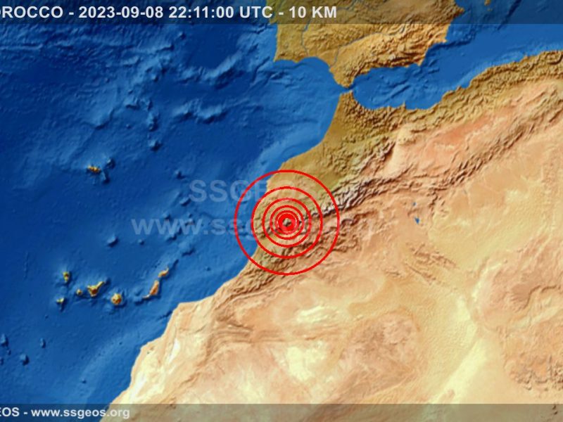 وفاة 296 شخصا في حصيلة اولية لزلزال المغرب